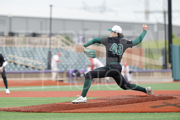 The Eastern Michigan University baseball team compete in the first game of the 2025 MAC Baseball Tournament in Avon, OH on May 21, 2025,  (Photo by:Walt Middleton Photography)