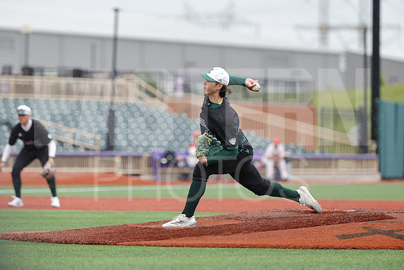 The Eastern Michigan University baseball team compete in the first game of the 2025 MAC Baseball Tournament in Avon, OH on May 21, 2025,  (Photo by:Walt Middleton Photography)