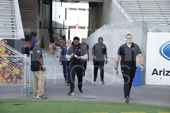 Eastern Michigan University football defeat Arizona State University 30-21 at Sun Devil Stadium, Tempe Arizona. September 17, 2022. (Photo by: Walt Middleton)