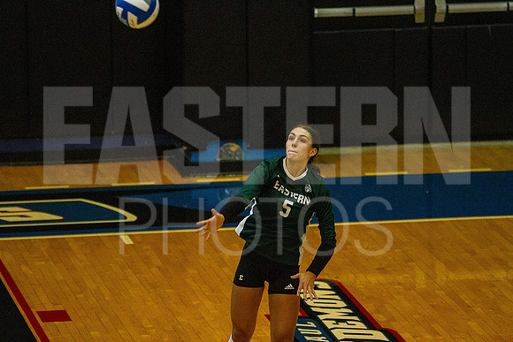 Eastern Michigan University Volleyball compete at the DePaul Invitational vs St Louis University. August 9, 2022
