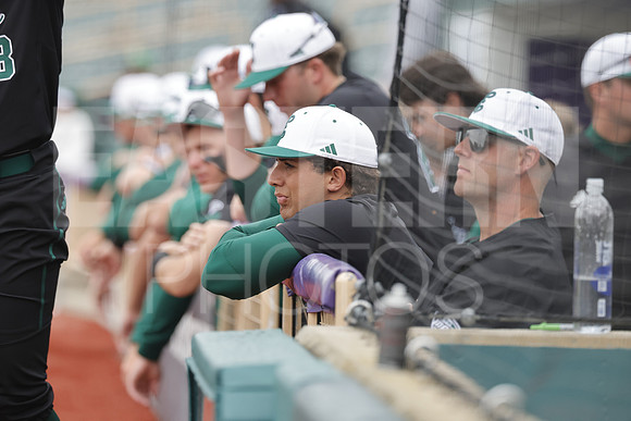The Eastern Michigan University baseball team compete in the first game of the 2025 MAC Baseball Tournament in Avon, OH on May 21, 2025,  (Photo by:Walt Middleton Photography)