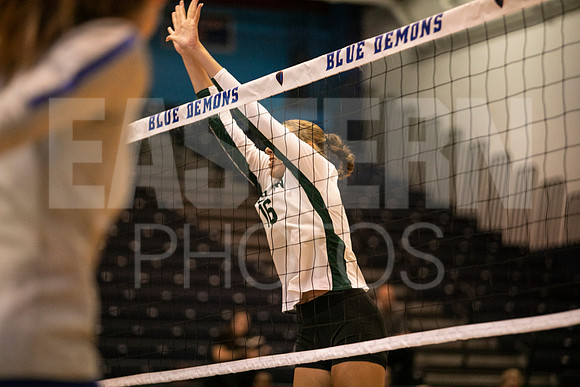 Eastern Michigan University Volleyball compete at the DePaul Invitational vs St Louis University. August 9, 2022