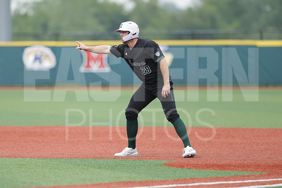 The Eastern Michigan University baseball team compete in the first game of the 2025 MAC Baseball Tournament in Avon, OH on May 21, 2025,  (Photo by:Walt Middleton Photography)