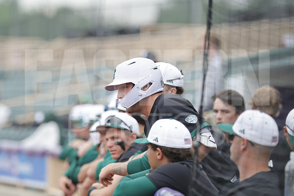 The Eastern Michigan University baseball team compete in the first game of the 2025 MAC Baseball Tournament in Avon, OH on May 21, 2025,  (Photo by:Walt Middleton Photography)