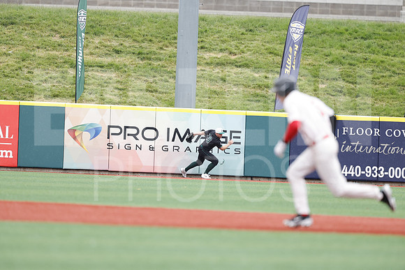 The Eastern Michigan University baseball team compete in the first game of the 2025 MAC Baseball Tournament in Avon, OH on May 21, 2025,  (Photo by:Walt Middleton Photography)