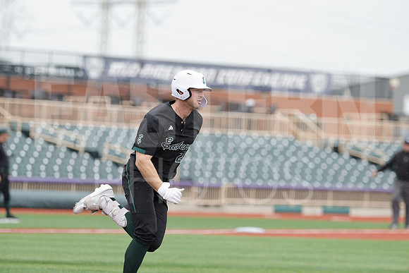 The Eastern Michigan University baseball team compete in the first game of the 2025 MAC Baseball Tournament in Avon, OH on May 21, 2025,  (Photo by:Walt Middleton Photography)
