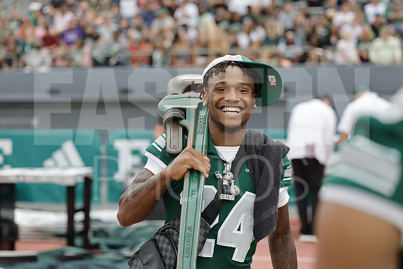 The Eastern Michigan football team defeats eastern Kentucky 42-34 in their home opener. Ypisilanti, 2022. (Photoby; Walt Middleton)