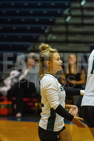 Eastern Michigan University Volleyball compete at the DePaul Invitational vs St Louis University. August 9, 2022
