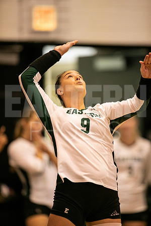 Eastern Michigan University Volleyball compete at the DePaul Invitational vs St Louis University. August 9, 2022