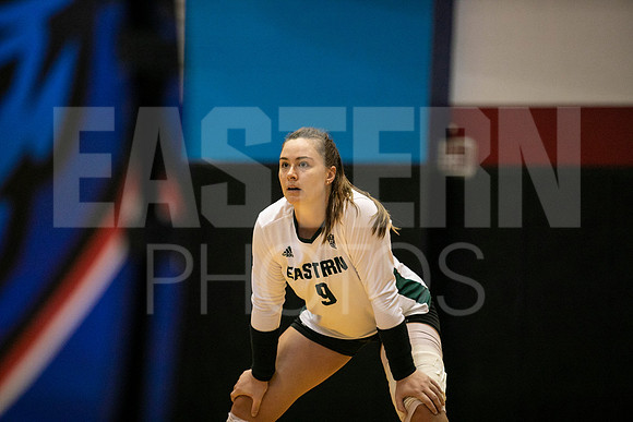 Eastern Michigan University Volleyball compete at the DePaul Invitational vs St Louis University. August 9, 2022