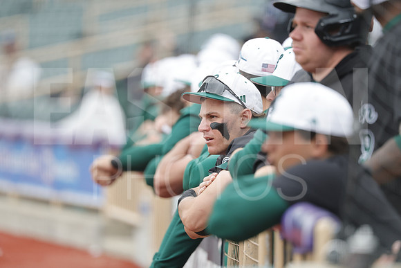 The Eastern Michigan University baseball team compete in the first game of the 2025 MAC Baseball Tournament in Avon, OH on May 21, 2025,  (Photo by:Walt Middleton Photography)