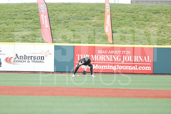 The Eastern Michigan University baseball team compete in the first game of the 2025 MAC Baseball Tournament in Avon, OH on May 21, 2025,  (Photo by:Walt Middleton Photography)