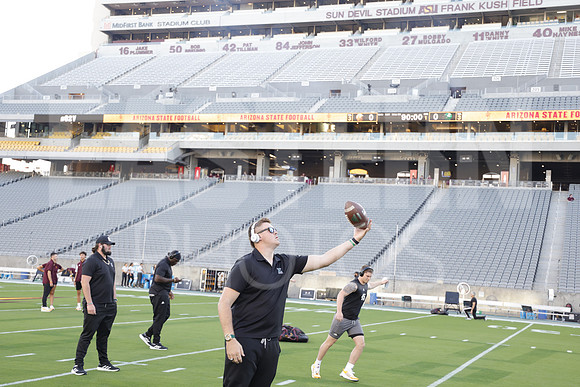 Eastern Michigan University football defeat Arizona State University 30-21 at Sun Devil Stadium, Tempe Arizona. September 17, 2022. (Photo by: Walt Middleton)