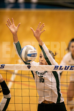 Eastern Michigan University Volleyball compete at the DePaul Invitational vs St Louis University. August 9, 2022