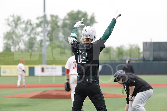 The Eastern Michigan University baseball team compete in the first game of the 2025 MAC Baseball Tournament in Avon, OH on May 21, 2025,  (Photo by:Walt Middleton Photography)