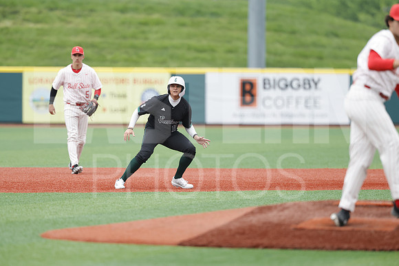 The Eastern Michigan University baseball team compete in the first game of the 2025 MAC Baseball Tournament in Avon, OH on May 21, 2025,  (Photo by:Walt Middleton Photography)