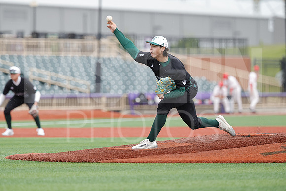 The Eastern Michigan University baseball team compete in the first game of the 2025 MAC Baseball Tournament in Avon, OH on May 21, 2025,  (Photo by:Walt Middleton Photography)