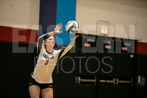 Eastern Michigan University Volleyball compete at the DePaul Invitational vs St Louis University. August 9, 2022