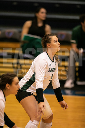 Eastern Michigan University Volleyball compete at the DePaul Invitational vs St Louis University. August 9, 2022
