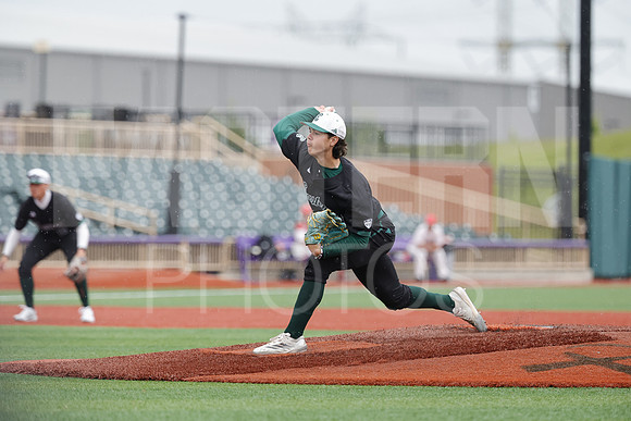 The Eastern Michigan University baseball team compete in the first game of the 2025 MAC Baseball Tournament in Avon, OH on May 21, 2025,  (Photo by:Walt Middleton Photography)