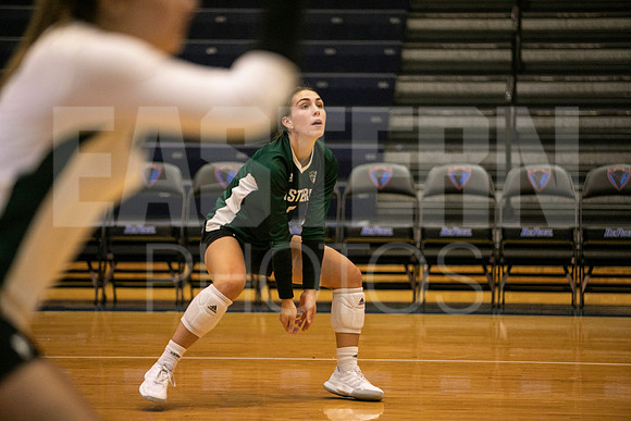 Eastern Michigan University Volleyball compete at the DePaul Invitational vs St Louis University. August 9, 2022
