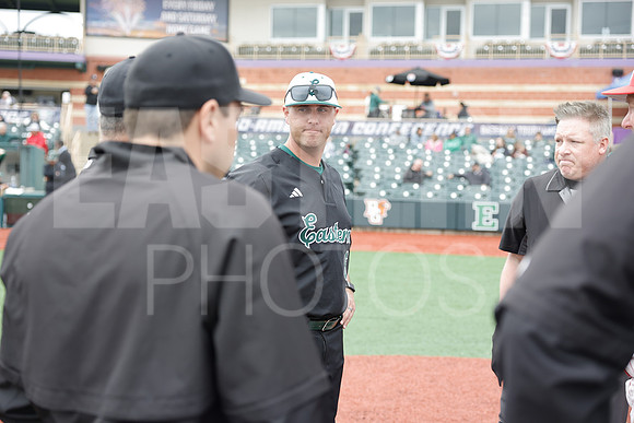 The Eastern Michigan University baseball team compete in the first game of the 2025 MAC Baseball Tournament in Avon, OH on May 21, 2025,  (Photo by:Walt Middleton Photography)
