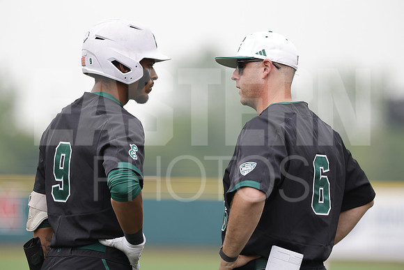 The Eastern Michigan University baseball team compete in the first game of the 2025 MAC Baseball Tournament in Avon, OH on May 21, 2025,  (Photo by:Walt Middleton Photography)