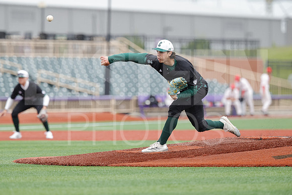The Eastern Michigan University baseball team compete in the first game of the 2025 MAC Baseball Tournament in Avon, OH on May 21, 2025,  (Photo by:Walt Middleton Photography)