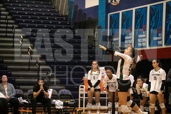 Eastern Michigan University Volleyball compete at the DePaul Invitational vs St Louis University. August 9, 2022