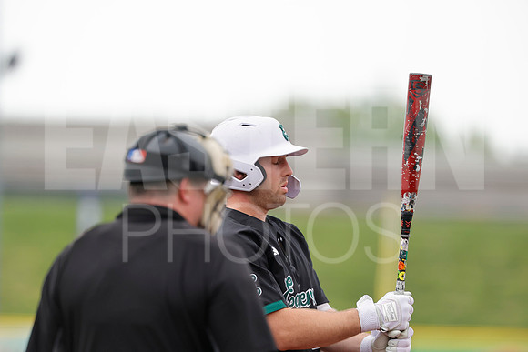 The Eastern Michigan University baseball team compete in the first game of the 2025 MAC Baseball Tournament in Avon, OH on May 21, 2025,  (Photo by:Walt Middleton Photography)