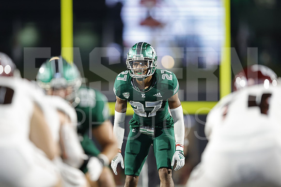 The Eastern Michigan football team defeats eastern Kentucky 42-34 in their home opener. Ypisilanti, 2022. (Photoby; Walt Middleton)