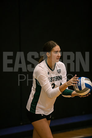 Eastern Michigan University Volleyball compete at the DePaul Invitational vs St Louis University. August 9, 2022