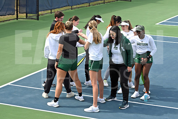 NCAA WOMENS TENNIS: Feb 29 Eastern Michigan at Charleston Southern