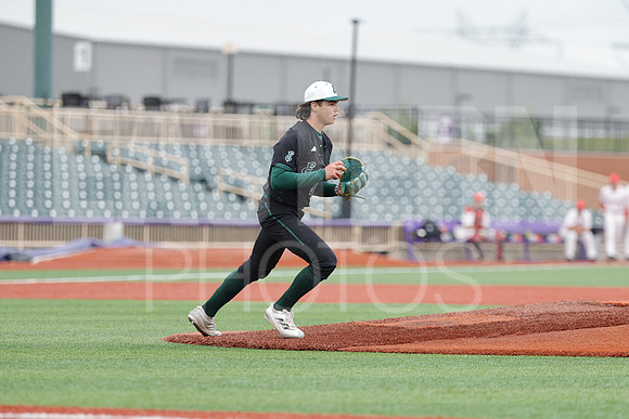 The Eastern Michigan University baseball team compete in the first game of the 2025 MAC Baseball Tournament in Avon, OH on May 21, 2025,  (Photo by:Walt Middleton Photography)