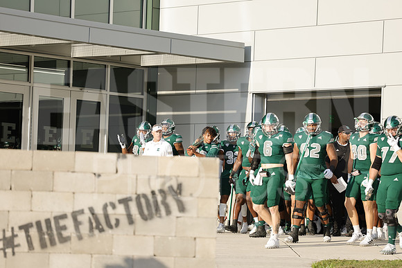 The Eastern Michigan football team defeats eastern Kentucky 42-34 in their home opener. Ypisilanti, 2022. (Photoby; Walt Middleton)