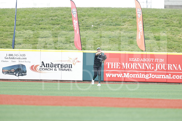 The Eastern Michigan University baseball team compete in the first game of the 2025 MAC Baseball Tournament in Avon, OH on May 21, 2025,  (Photo by:Walt Middleton Photography)