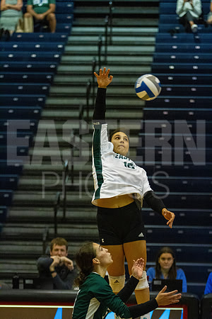 Eastern Michigan University Volleyball compete at the DePaul Invitational vs St Louis University. August 9, 2022