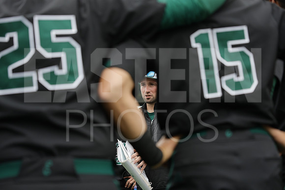 The Eastern Michigan University baseball team compete in the first game of the 2025 MAC Baseball Tournament in Avon, OH on May 21, 2025,  (Photo by:Walt Middleton Photography)
