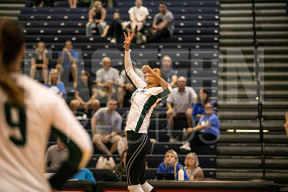 Eastern Michigan University Volleyball compete at the DePaul Invitational vs St Louis University. August 9, 2022