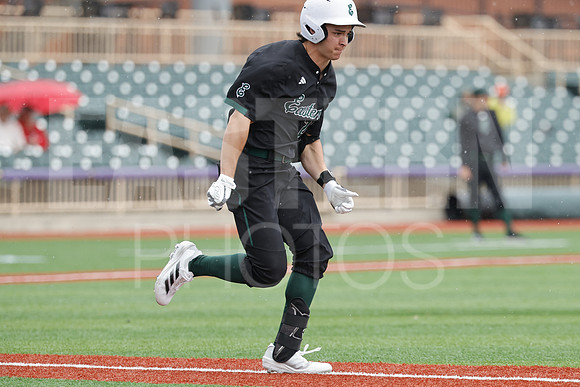 The Eastern Michigan University baseball team compete in the first game of the 2025 MAC Baseball Tournament in Avon, OH on May 21, 2025,  (Photo by:Walt Middleton Photography)