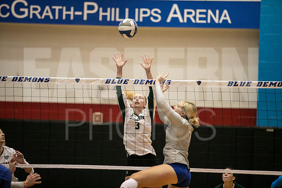 Eastern Michigan University Volleyball compete at the DePaul Invitational vs St Louis University. August 9, 2022