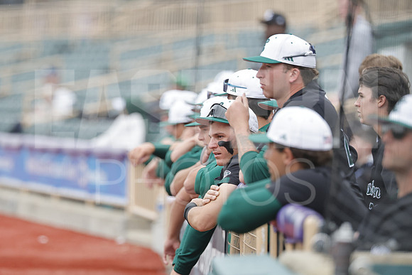 The Eastern Michigan University baseball team compete in the first game of the 2025 MAC Baseball Tournament in Avon, OH on May 21, 2025,  (Photo by:Walt Middleton Photography)