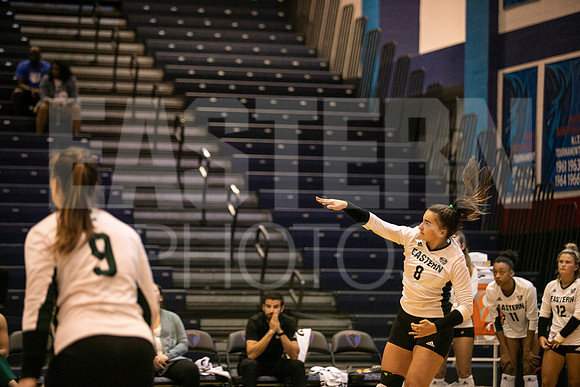 Eastern Michigan University Volleyball compete at the DePaul Invitational vs St Louis University. August 9, 2022