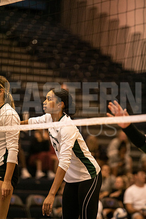 Eastern Michigan University Volleyball compete at the DePaul Invitational vs St Louis University. August 9, 2022