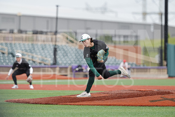 The Eastern Michigan University baseball team compete in the first game of the 2025 MAC Baseball Tournament in Avon, OH on May 21, 2025,  (Photo by:Walt Middleton Photography)