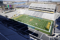 Eastern Michigan University football defeat Arizona State University 30-21 at Sun Devil Stadium, Tempe Arizona. September 17, 2022. (Photo by: Walt Middleton)