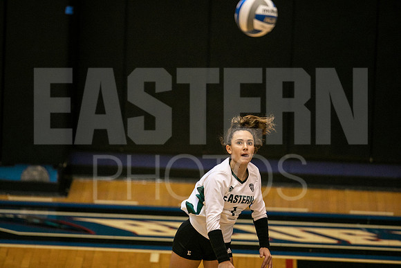 Eastern Michigan University Volleyball compete at the DePaul Invitational vs St Louis University. August 9, 2022