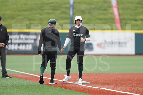 The Eastern Michigan University baseball team compete in the first game of the 2025 MAC Baseball Tournament in Avon, OH on May 21, 2025,  (Photo by:Walt Middleton Photography)
