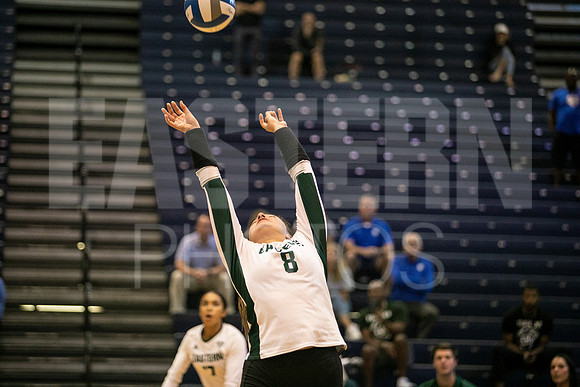 Eastern Michigan University Volleyball compete at the DePaul Invitational vs St Louis University. August 9, 2022