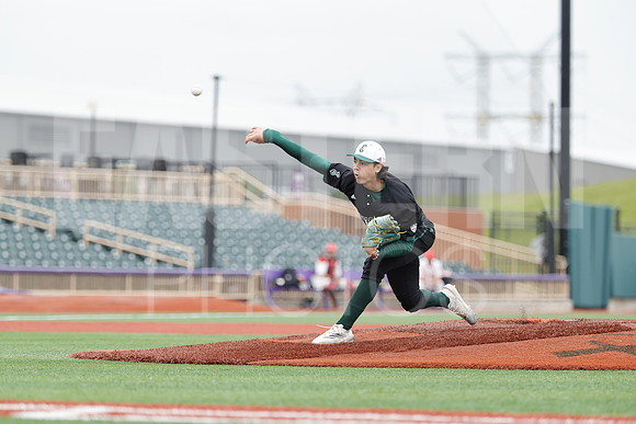 The Eastern Michigan University baseball team compete in the first game of the 2025 MAC Baseball Tournament in Avon, OH on May 21, 2025,  (Photo by:Walt Middleton Photography)